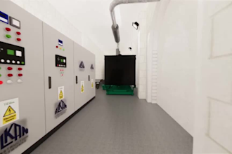 create industrial warehouse 3d models factory equipment and animations 3d render