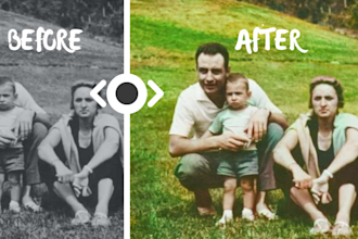 turn your black and white photo into colorized photo
