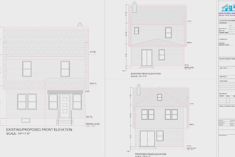 draw professional  architectural autocad floor plans and elevations very quickly