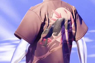 render 3d cgi garment animation, fashion design,3d cloth design,clo3d texturing
