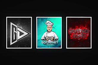 do twitch animation, mascot logo and transition