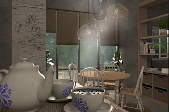 do realistic rendering using vray or lumion