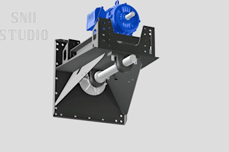 create 3d industrial animation factory machinery animation mechanical animation