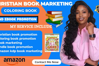 do viral christian book promotion, coloring book promotion, ebook marketing