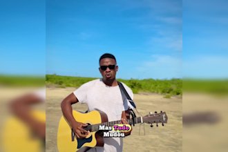 be your singer and songwriter in english or portuguese