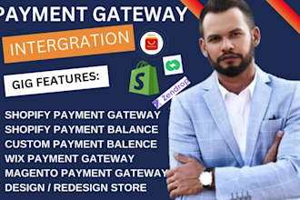 do stripe, paypal or any payment gateway integration in shopify and wordpress