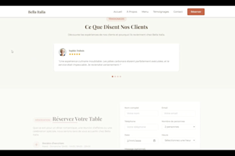 build a stunning and professional website for your business