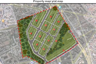 make property and plat map, site plan, landscape design, and rendering