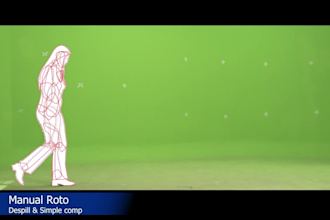 rotoscoping  and motion tracking for seamless vfx integration