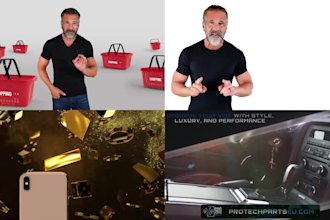 edit your spokesperson, product, website or service video