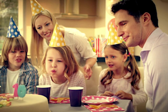 create a stunning happy birthday intro and photo slideshow video