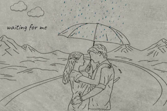 do trendy hand drawn animated lyrical music video