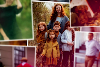 create stunning and elegant photo slideshow video