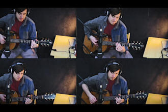 record a pro sounding acoustic guitar for your track