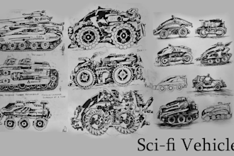 create concept art design