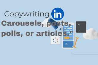 create engaging linkedin carousels, posts, and articles