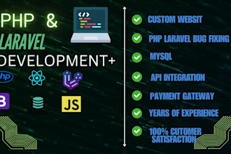 your expert laravel and PHP web developer