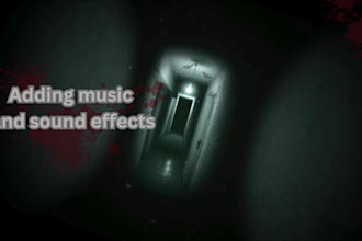 do horror video editing for youtube and facebook