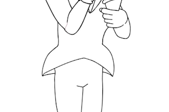 do 2d traditional line art frame by frame animation comic line art illustration