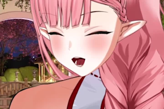 rig for stream vtuber model live2d vtuber model with anime style high quality