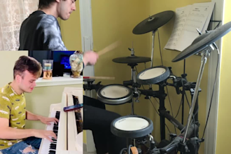 create new drums and percussions track