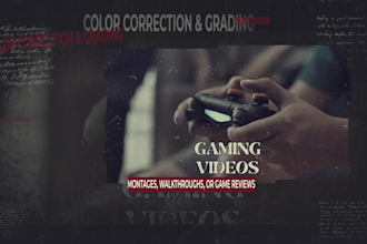 produce video edits depending on your preferences