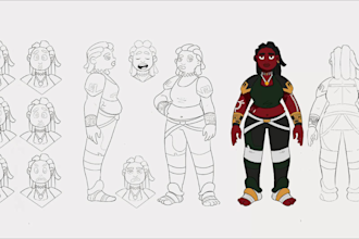 character sheet for your animation