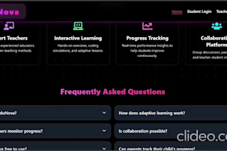 build responsive and modern websites with frontend and backend