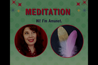 record an american female voiceover meditation