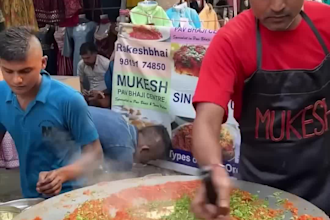 make street food shorts video for your youtube channel