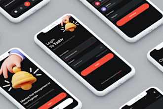 modern UI UX for mobile and web apps