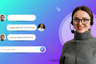 provide customer support and live chat support