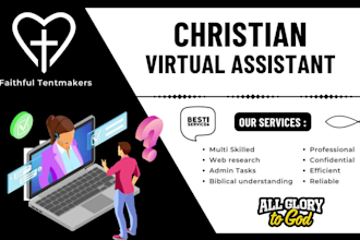 be your christian virtual assistant for church and ministry