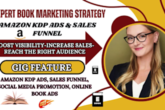do book and ebook marketing sales funnel book promotion amazon kdp ads