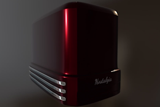 do hard surface modelling and clean render for your project