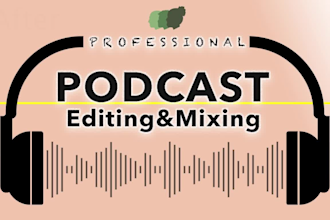 edit and mix your podcast audio in 24hrs