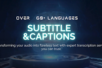 add subtitles, captions, srt, transcribe into your video