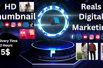 design eye catchy reels cover photos thumbnail