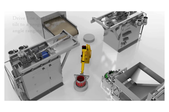 create high 3d animation for industrial machinery and robotics