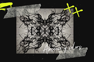 create exclusive abstract art and illustrations