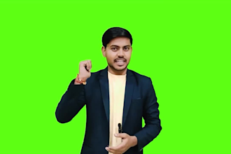 be your indian hindi or english video spokesperson