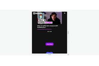 responsive modern page design reactjs tailwind nextjs