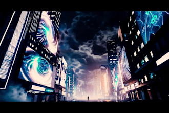 create an ai generated cinematic music video in 4k