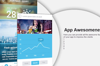make interactive app promo video