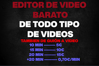 editor de video barato y bueno