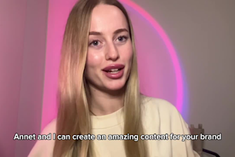 create catchy and aesthetic ugc video for tiktok, instagram, other