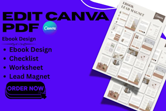 design canva book,weightloss,hiit, nutrition,pdf leadmagnet,workout plan