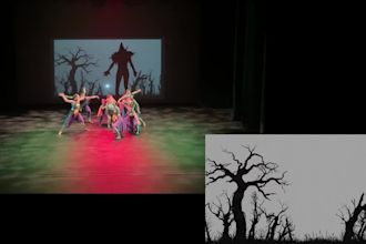 create a looping video backgrounds for staging and events