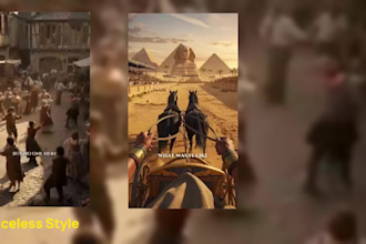 create viral ai history youtube shorts and instagram reels