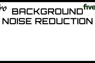 remove noise from your audio or video file
